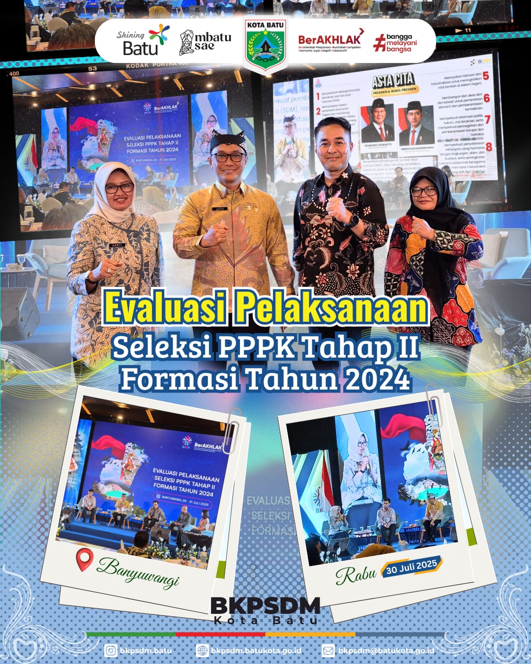 Evaluasi Pelaksanaan Seleksi PPPK Tahap II Formasi Tahun 2024