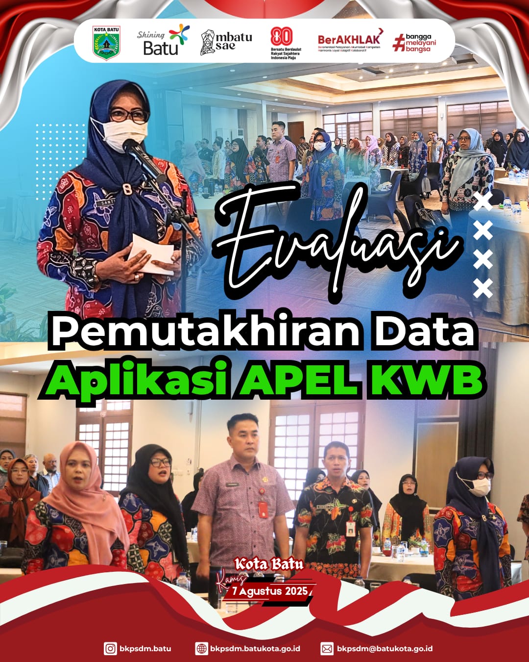 Evaluasi Pemutakhiran Data pada Aplikasi APEL KWB