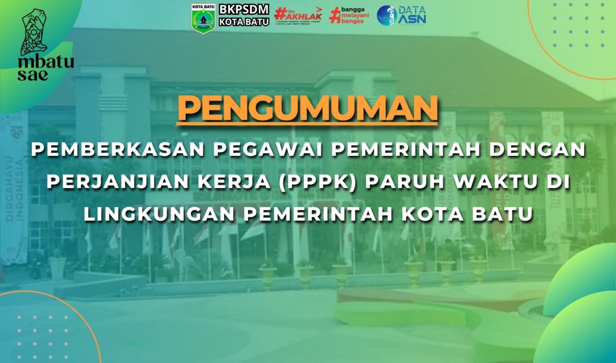 Pemberkasan Pegawai Pemerintah Dengan Perjanjian Kerja (PPPK) Paruh Waktu Di Lingkungan Pemerintah Kota Batu