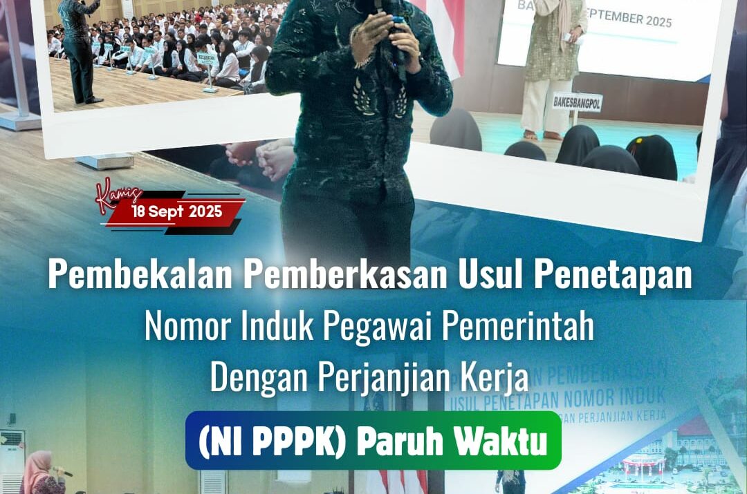 Pembekalan Pemberkasan Usul Penetapan NI PPPK Paruh Waktu