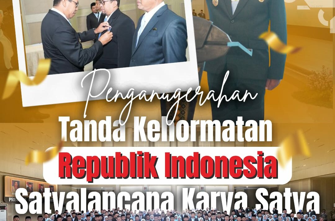 Penganugerahan Tanda Kehormatan Republik Indonesia Satyalancana Karya Satya