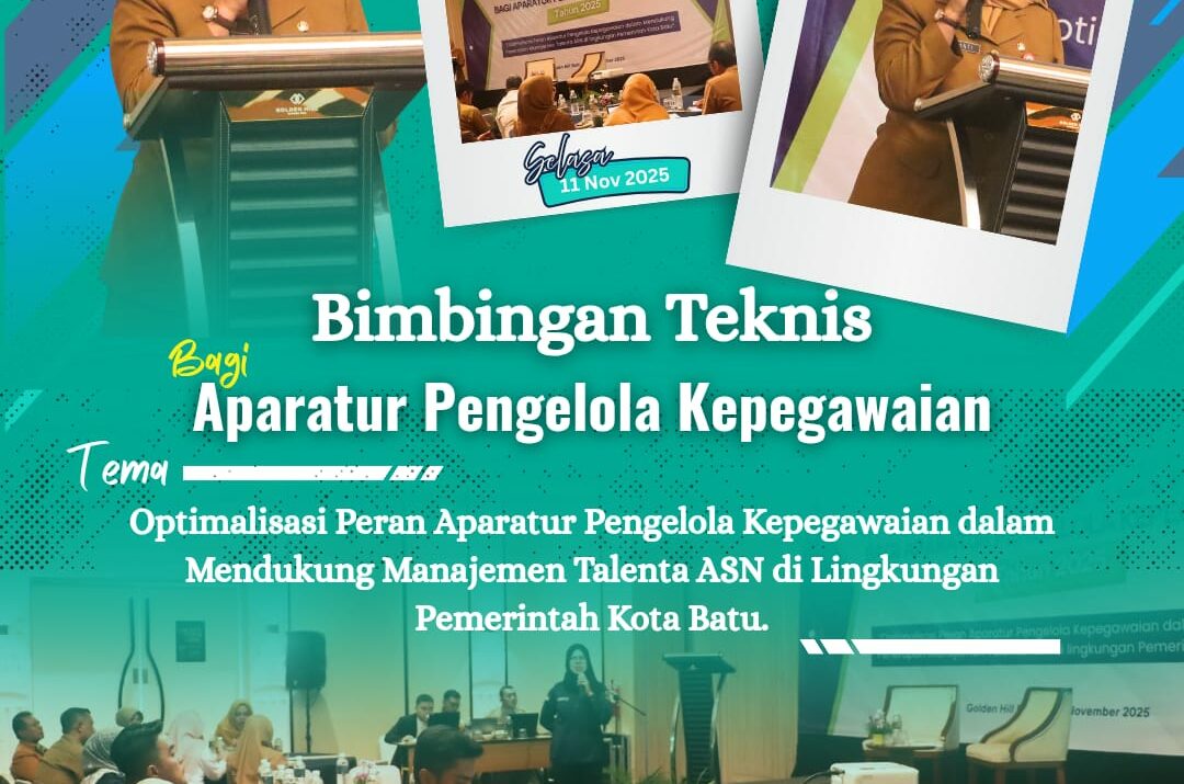 Bimbingan Teknis Bagi Aparatur Pengelola Kepegawaian
