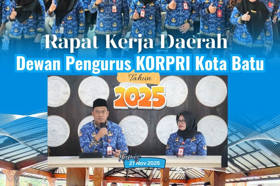 Rapat Kerja Daerah Dewan Pengurus KORPRI Kota Batu Tahun 2025